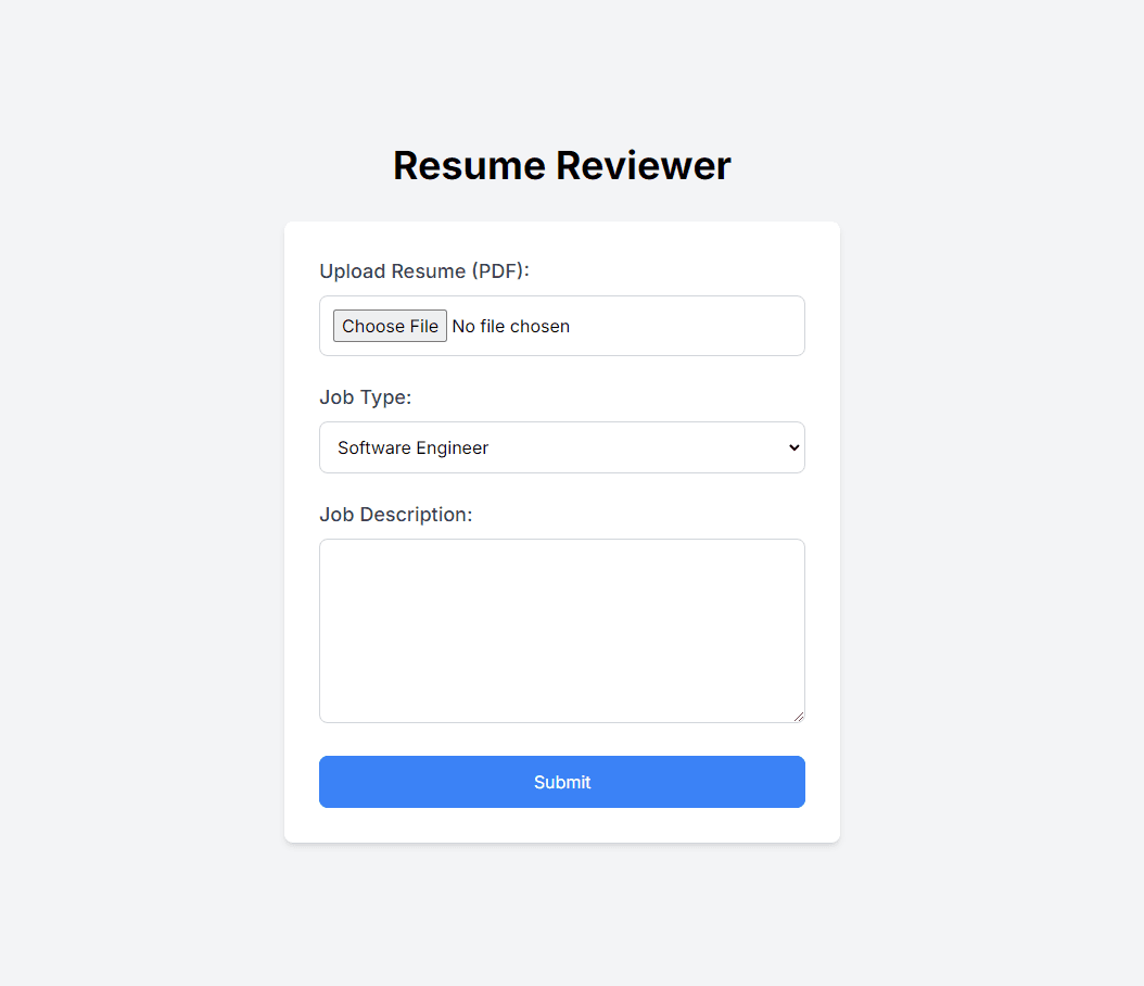 Resume Reviewer